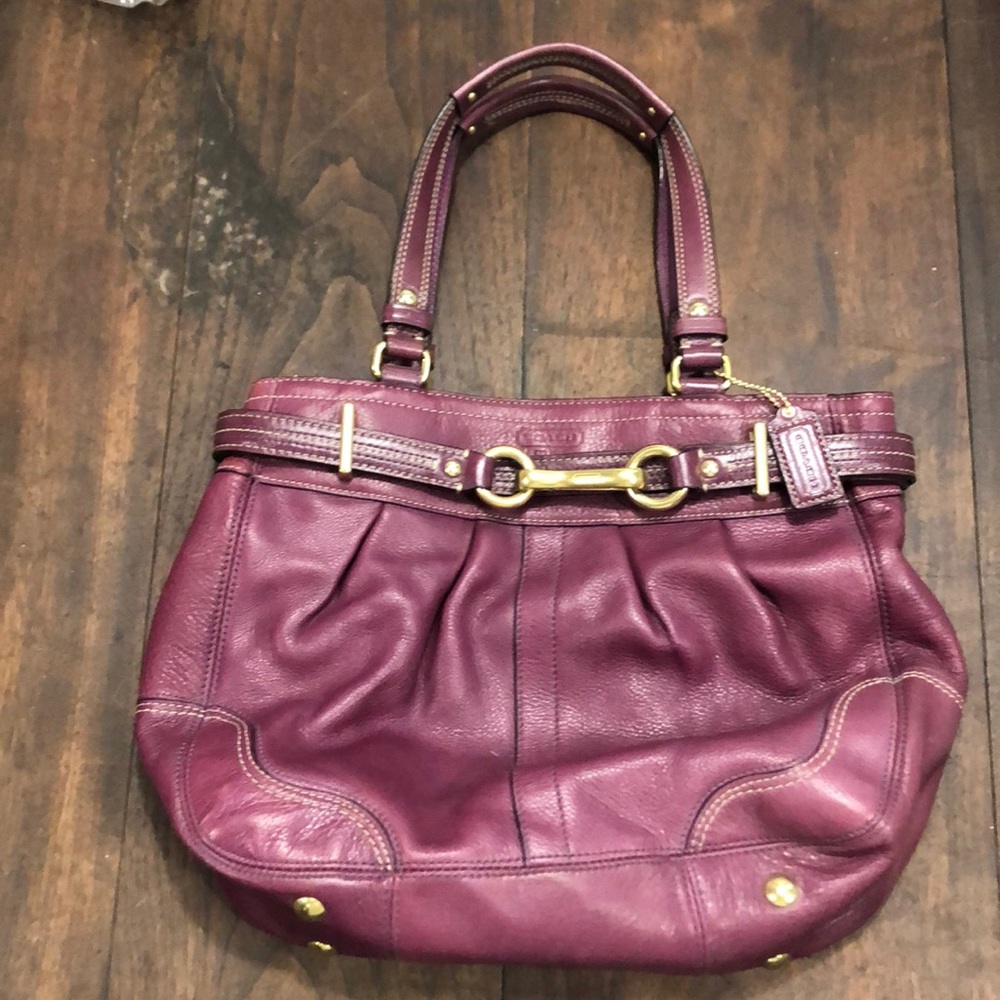 Coach Hamptons Carryall Satchel Tote (No H1073-F12476)